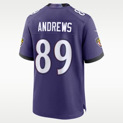 Baltimore Ravens Mark Andrews Game Jersey - Purple