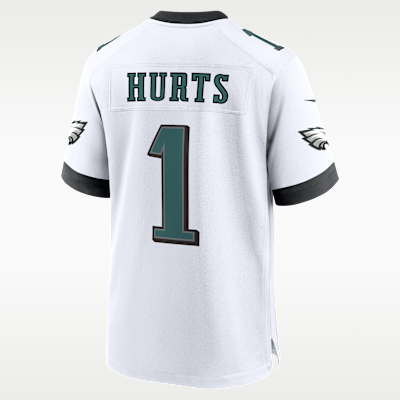 Philadelphia Eagles Jalen Hurts Game Jersey - White