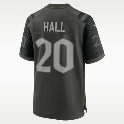 New York Jets Breece Hall Rivalries Game Jersey - Green