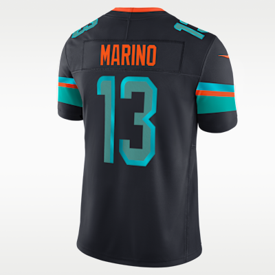 Miami Dolphins Rivalries Stitched Limited Jersey - Navy