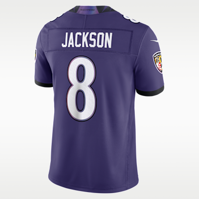 Baltimore Ravens Lamar Jackson Stitched Limited Jersey - Purple