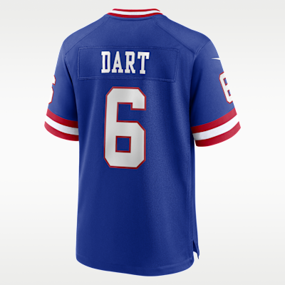 New York Giants Jaxson Dart Game Jersey - Royal