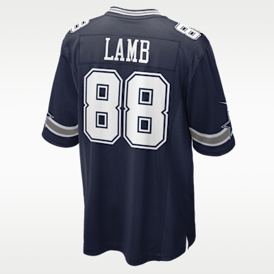 Dallas Cowboys CeeDee Lamb Game Jersey - Navy