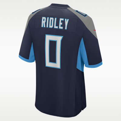Tennessee Titans Calvin Ridley Game Jersey - College Navy