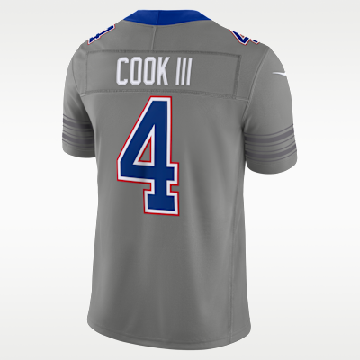 Buffalo Bills James Cook III Limited Jersey - Grey