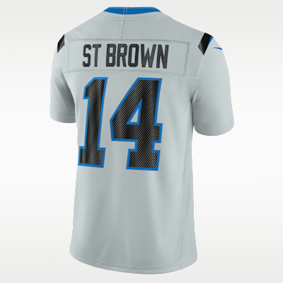 Detroit Lions Amon-Ra Brown Rivalries Limited Jersey - Field Silver