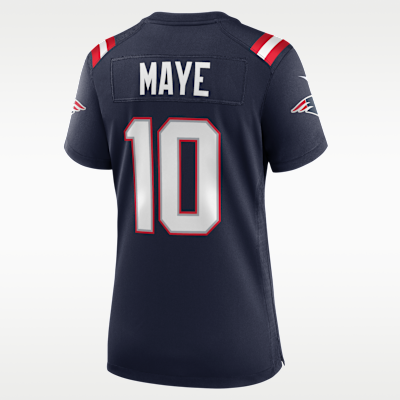 Women's New England Patriots Drake Maye Game Jersey - Navy
