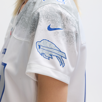Women's Buffalo Bills Josh Allen Rivalries Game Jersey - White