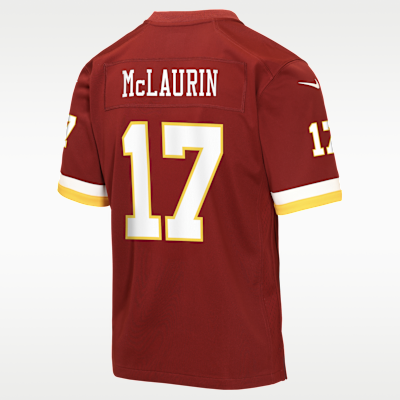 Youth Washington Commanders Terry McLaurin Game Jersey - Burgundy
