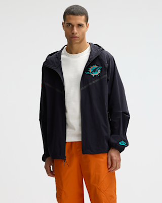 Miami Dolphins Rivalries Collection Tech Men's Full-Zip Jacket