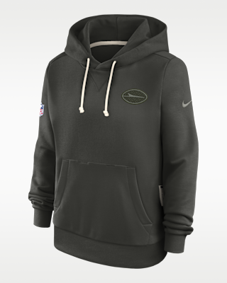 New York Jets Rivalries Collection Sideline Women's Pullover Hoodie