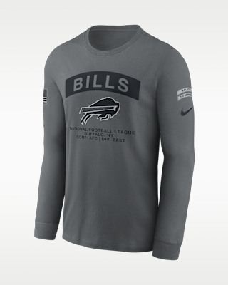 Buffalo Bills Salute to Service Men's Long-Sleeve T-Shirt