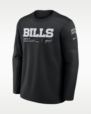 Buffalo Bills Salute to Service Sideline Coaches Men's Pullover Crew