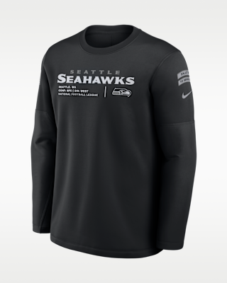 Seattle Seahawks Salute to Service Sideline Coaches Men's Pullover Crew