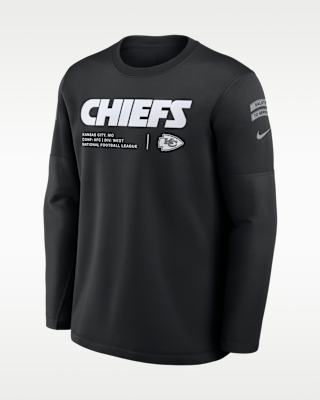 Kansas City Chiefs Salute to Service Sideline Coaches Men's Pullover Crew