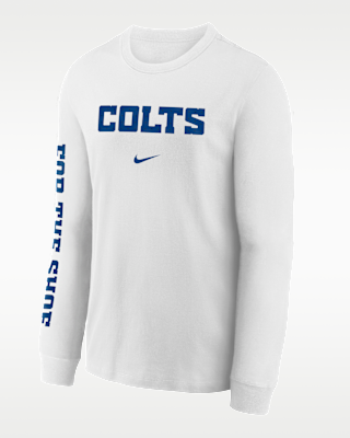 Indianapolis Colts Rivalries Collection Max90 Big Kids' Long-Sleeve T-Shirt