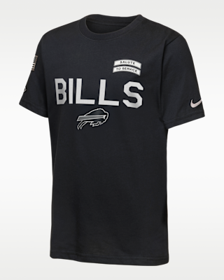 Buffalo Bills Salute to Service Sideline Big Kids' T-Shirt