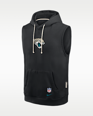 Jacksonville Jaguars Rivalries Collection Sideline Men's Sleeveless Pullover Hoodie