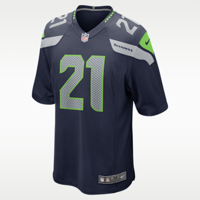 Seattle Seahawks Devon Witherspoon Game Jersey - College Navy