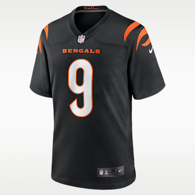 Cincinnati Bengals Joe Burrow Game Jersey - Black