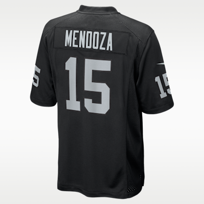 Las Vegas Raiders Fernando Mendoza Game Jersey - Black