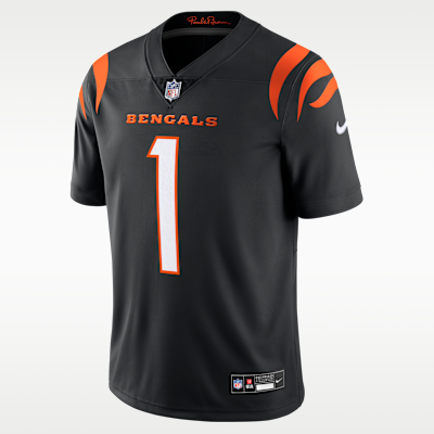 Cincinnati Bengals Ja'Marr Chase Limited Jersey - Black
