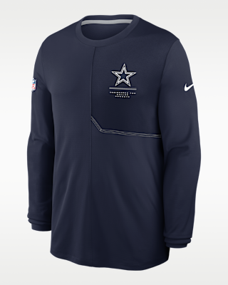 Dallas Cowboys Sideline Coach Men's Long-Sleeve Top