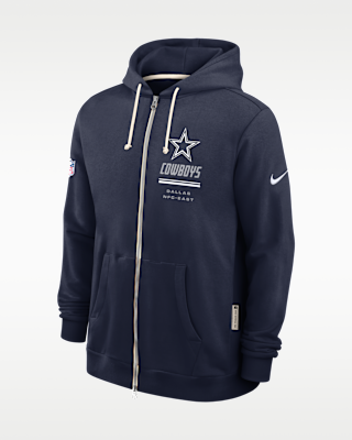 Dallas Cowboys Sideline Standard Issue Men's Full-Zip Hoodie