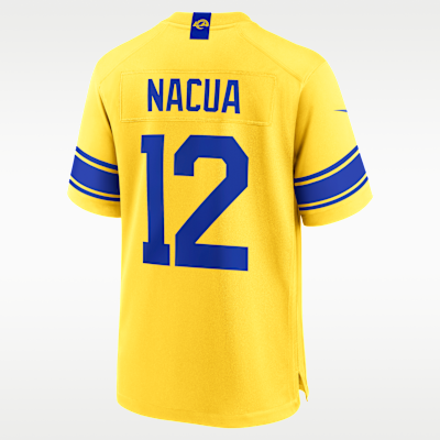 Los Angeles Rams Puka Nacua Game Jersey - Gold
