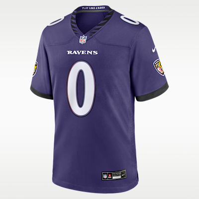 Baltimore Ravens Roquan Smith Game Jersey - Purple