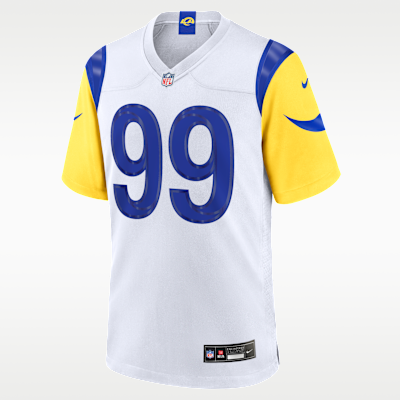 Los Angeles Rams Aaron Donald Game Jersey - White
