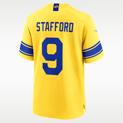 Los Angeles Rams Matthew Stafford Game Jersey - Gold