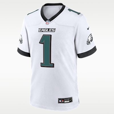 Philadelphia Eagles Jalen Hurts Game Jersey - White