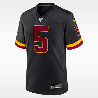 Washington Commanders Jayden Daniels Game Jersey - Black