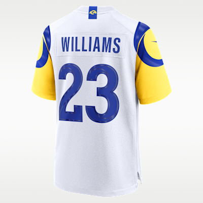 Los Angeles Rams Kyren Williams Game Jersey - White