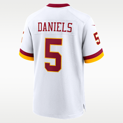 Washington Commanders Jayden Daniels Game Jersey - White