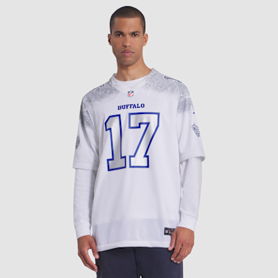 Buffalo Bills Josh Allen Rivalries Game Jersey - White