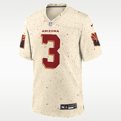 Arizona Cardinals Budda Baker Rivalries Game Jersey - Natural