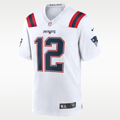 New England Patriots Game Jersey - White