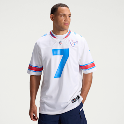 Houston Texans Rivalries Game Jersey - White