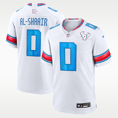 Houston Texans Azeez Al-Shaair Rivalries Game Jersey - White