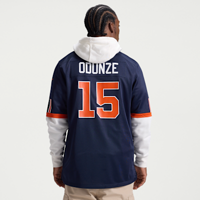 Chicago Bears Rome Odunze Rivalries Game Jersey - Navy