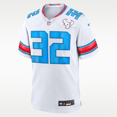 Houston Texans David Montgomery Rivalries Game Jersey - White