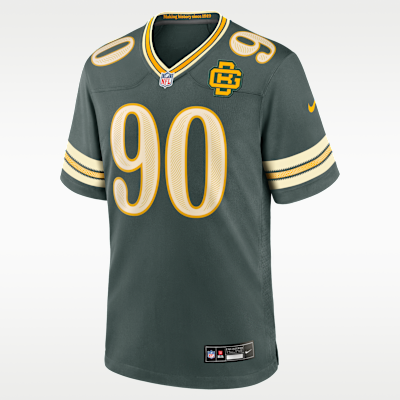 Green Bay Packers Lukas Van Ness Rivalries Game Jersey - Green