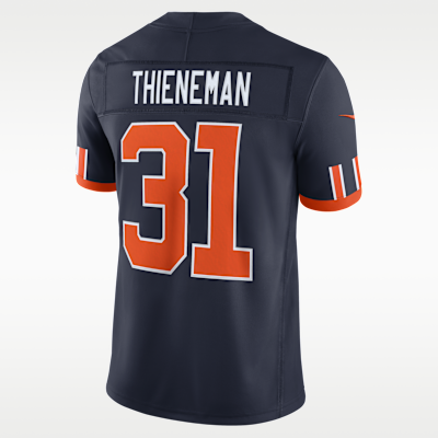 Chicago Bears Dillon Thieneman Rivalries Game Jersey - Navy