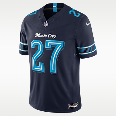 Tennessee Titans Rivalries Stitched Limited Jersey - College Navy