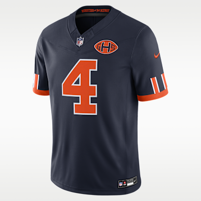 Chicago Bears D'Andre Swift Rivalries Stitched Limited Jersey - Navy