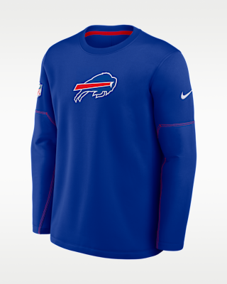 Buffalo Bills Sideline Coaches Men's Therma-FIT Long-Sleeve T-Shirt
