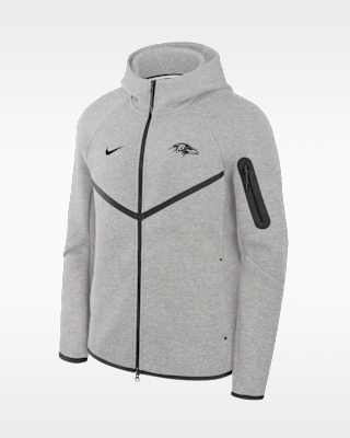 Baltimore Ravens Top Billing Tech Fleece Windrunner Men's Full-Zip Hooded Jacket
