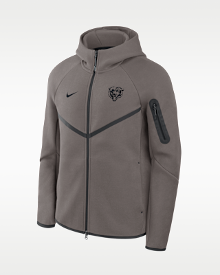 Chicago Bears Top Billing Tech Fleece Windrunner Men's Full-Zip Hooded Jacket